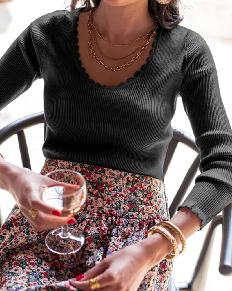 Slim Fit V-Neck T-Shirt