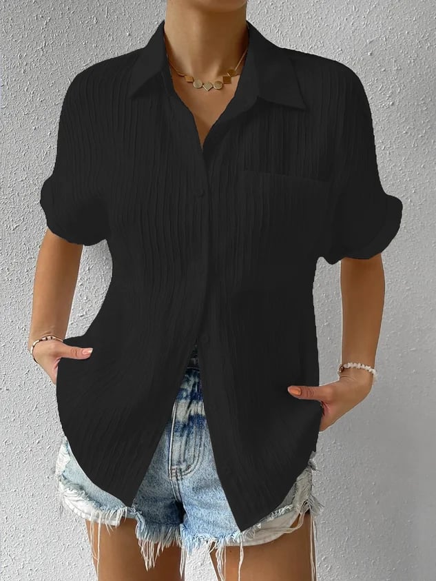 Katie | Stylish Button-Up Summer Shirt