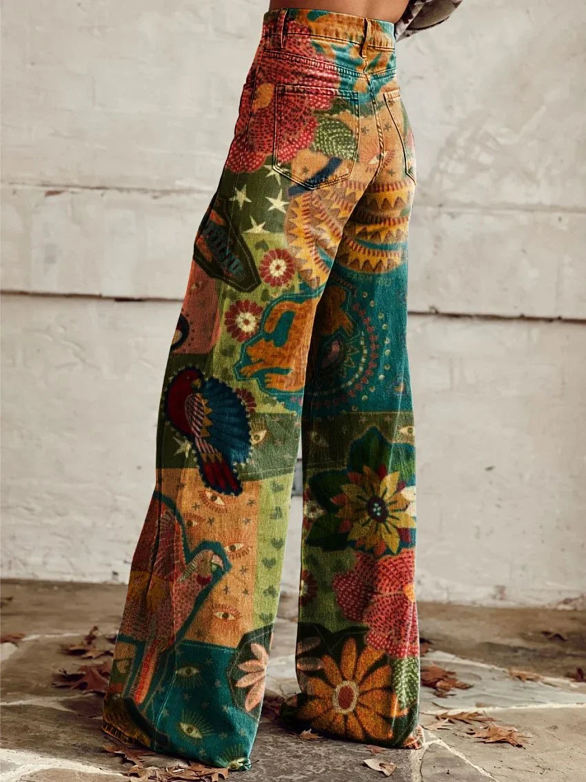 Claudia | Stylish Relaxed Palazzo Trousers