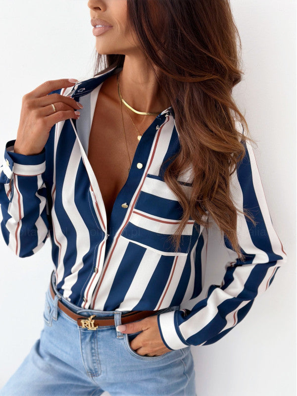 Chloe | Stylish Zebra Print Shirt