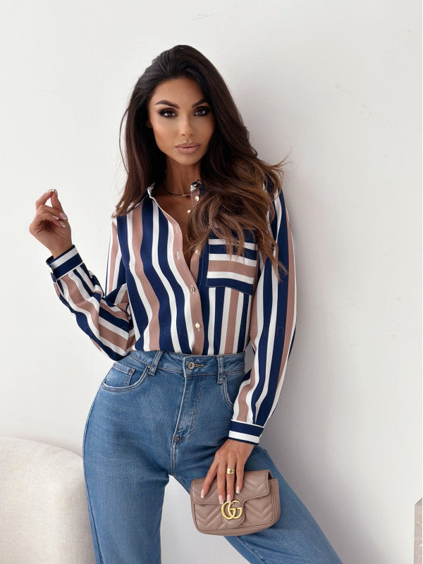 Chloe | Stylish Zebra Print Shirt
