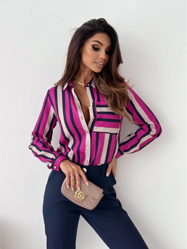 Chloe | Stylish Zebra Print Shirt