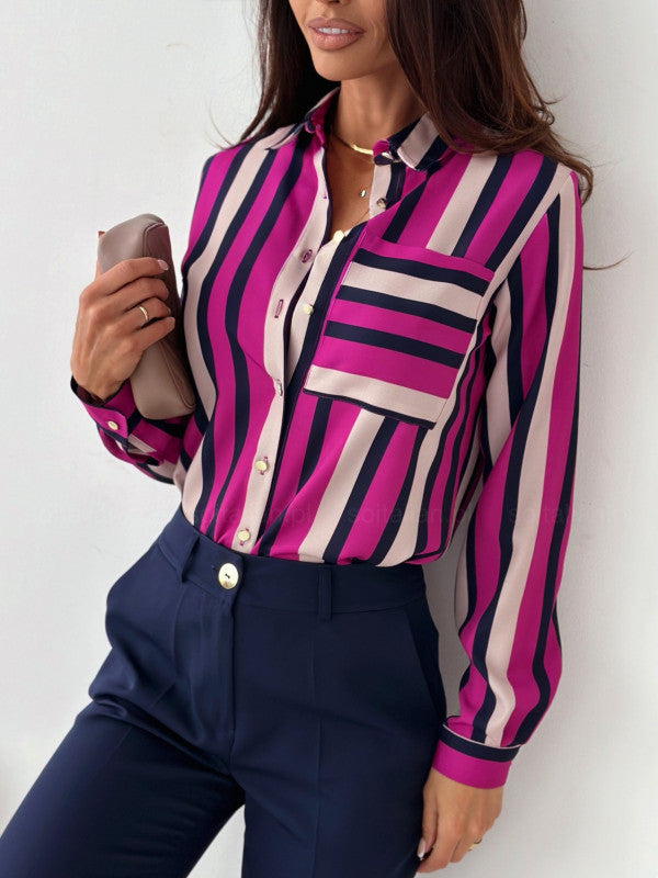 Chloe | Stylish Zebra Print Shirt