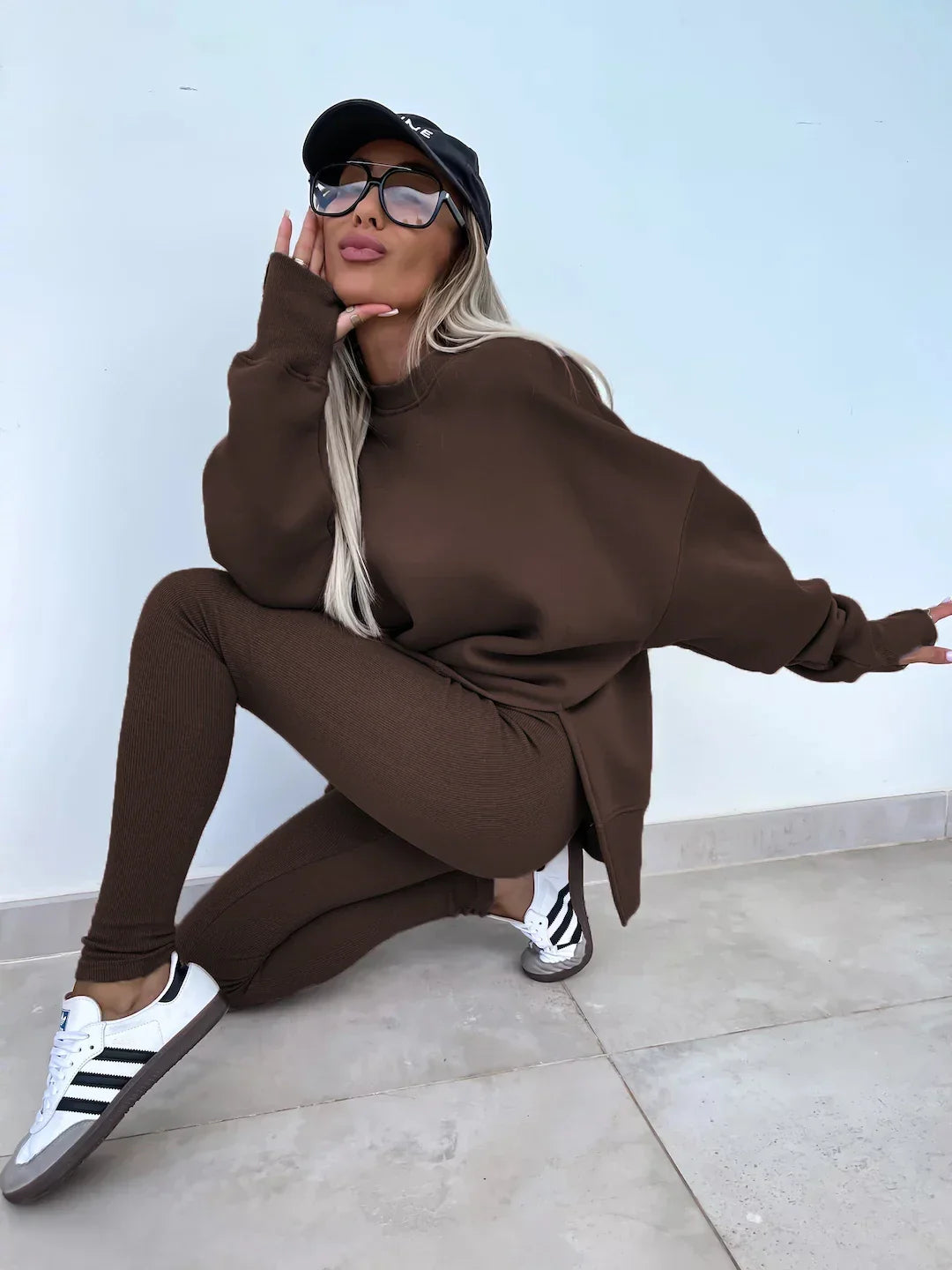 Amara | Coordinated Set with Oversized Sweatshirt and Leggings