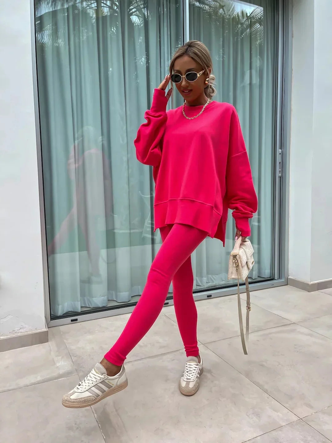 Amara | Coordinated Set with Oversized Sweatshirt and Leggings