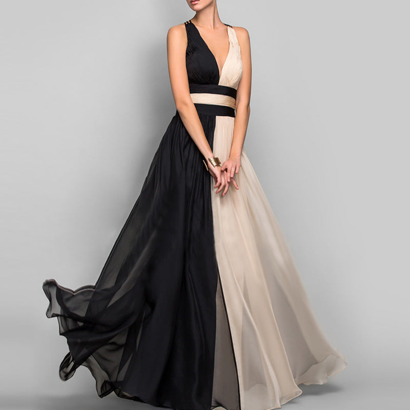 Audrey | Layered Ombre Evening Gown