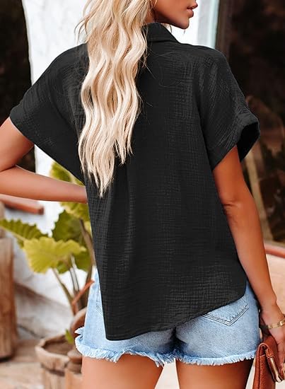 Katie | Stylish Button-Up Summer Shirt