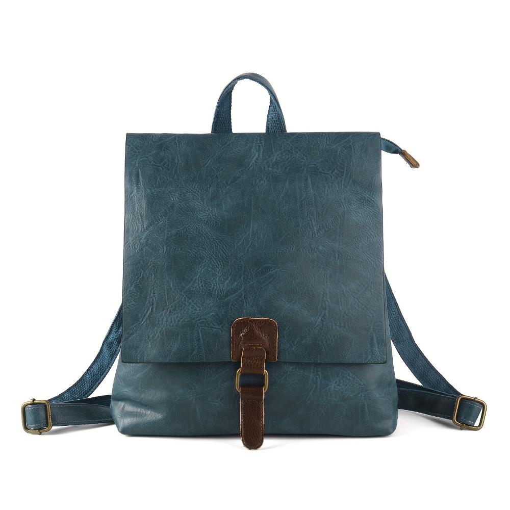 Claudia | Vintage Classic Buckle Backpack