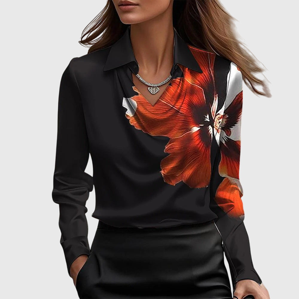 Brooklyn | Elegant Satin Blouse