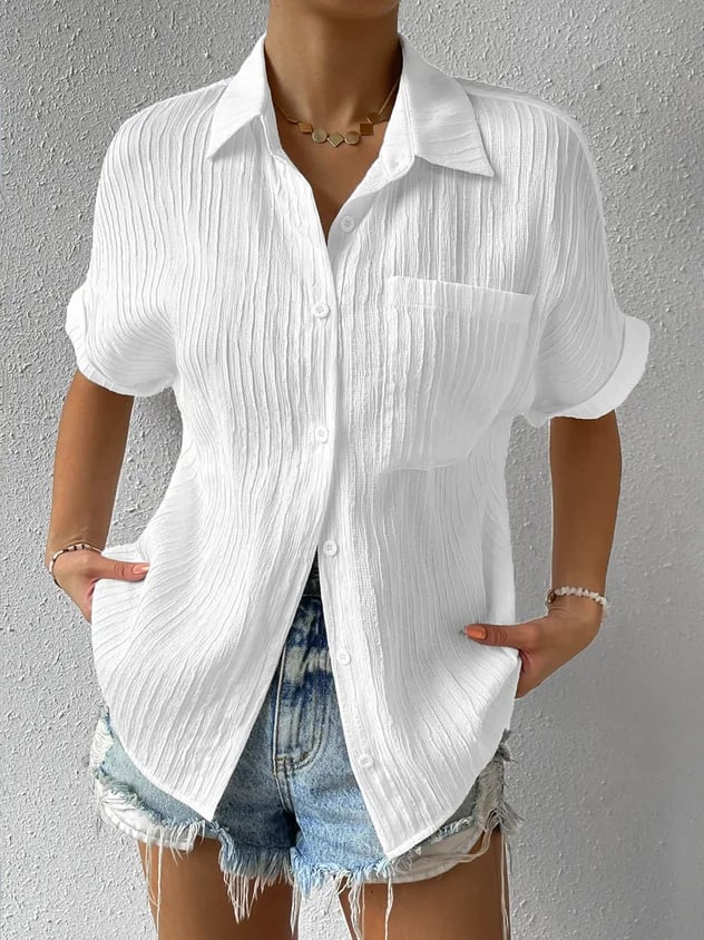 Katie | Stylish Button-Up Summer Shirt