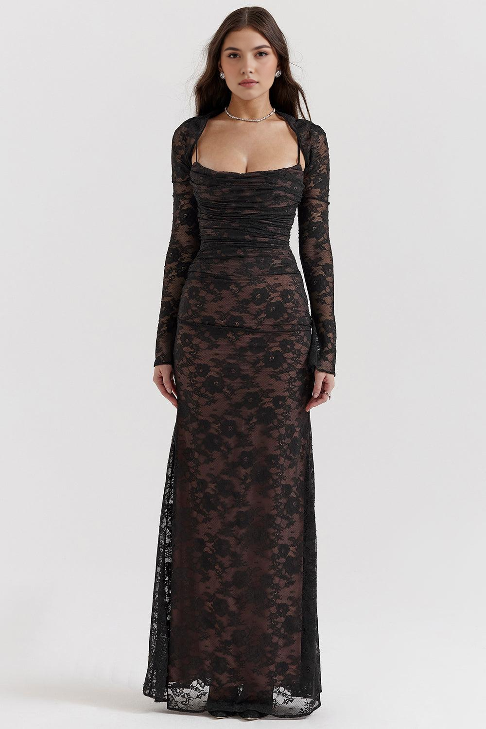Bella | Stylish Lace Detail Dress