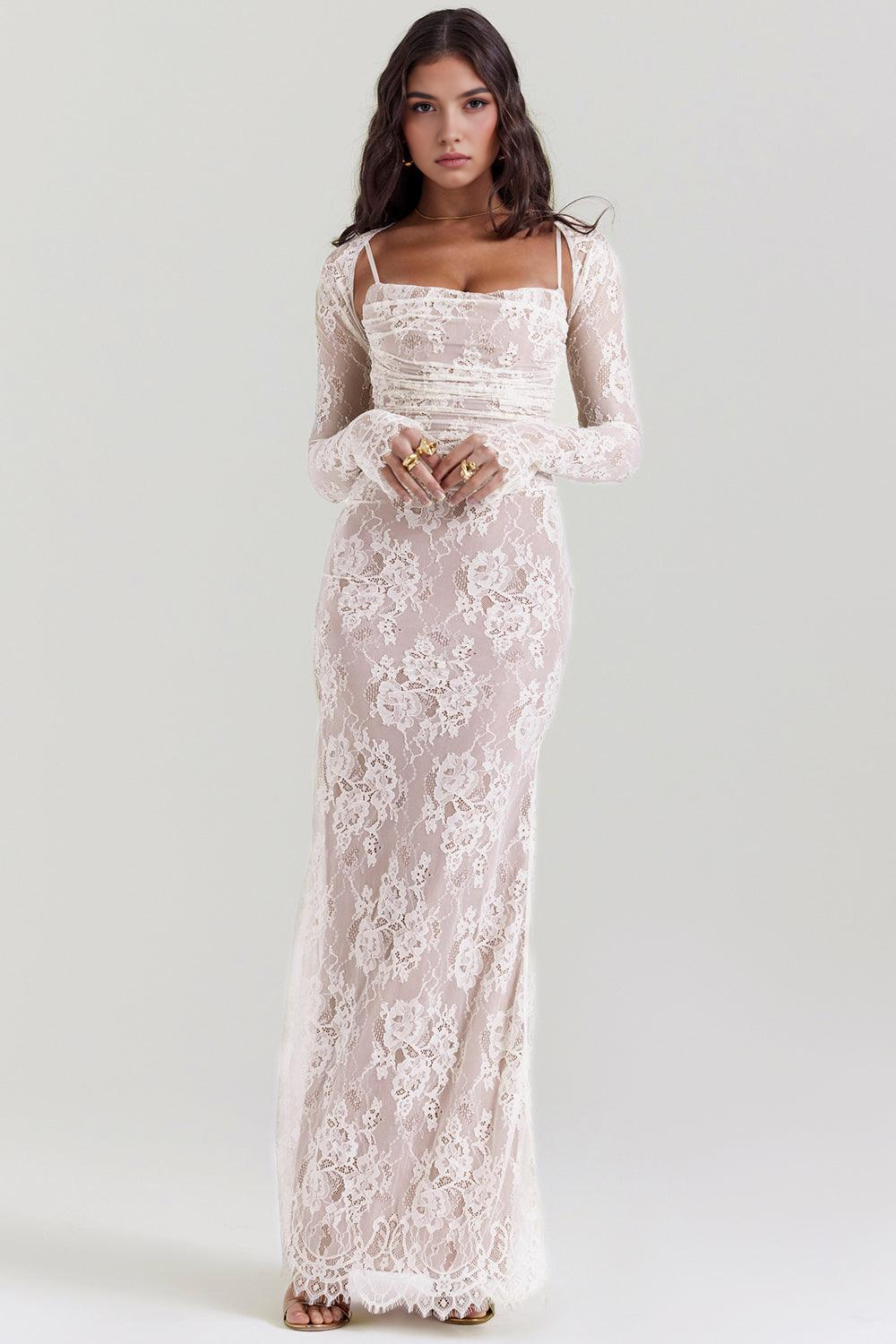 Bella | Stylish Lace Detail Dress