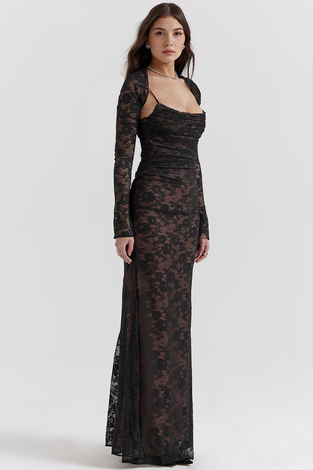 Bella | Stylish Lace Detail Dress