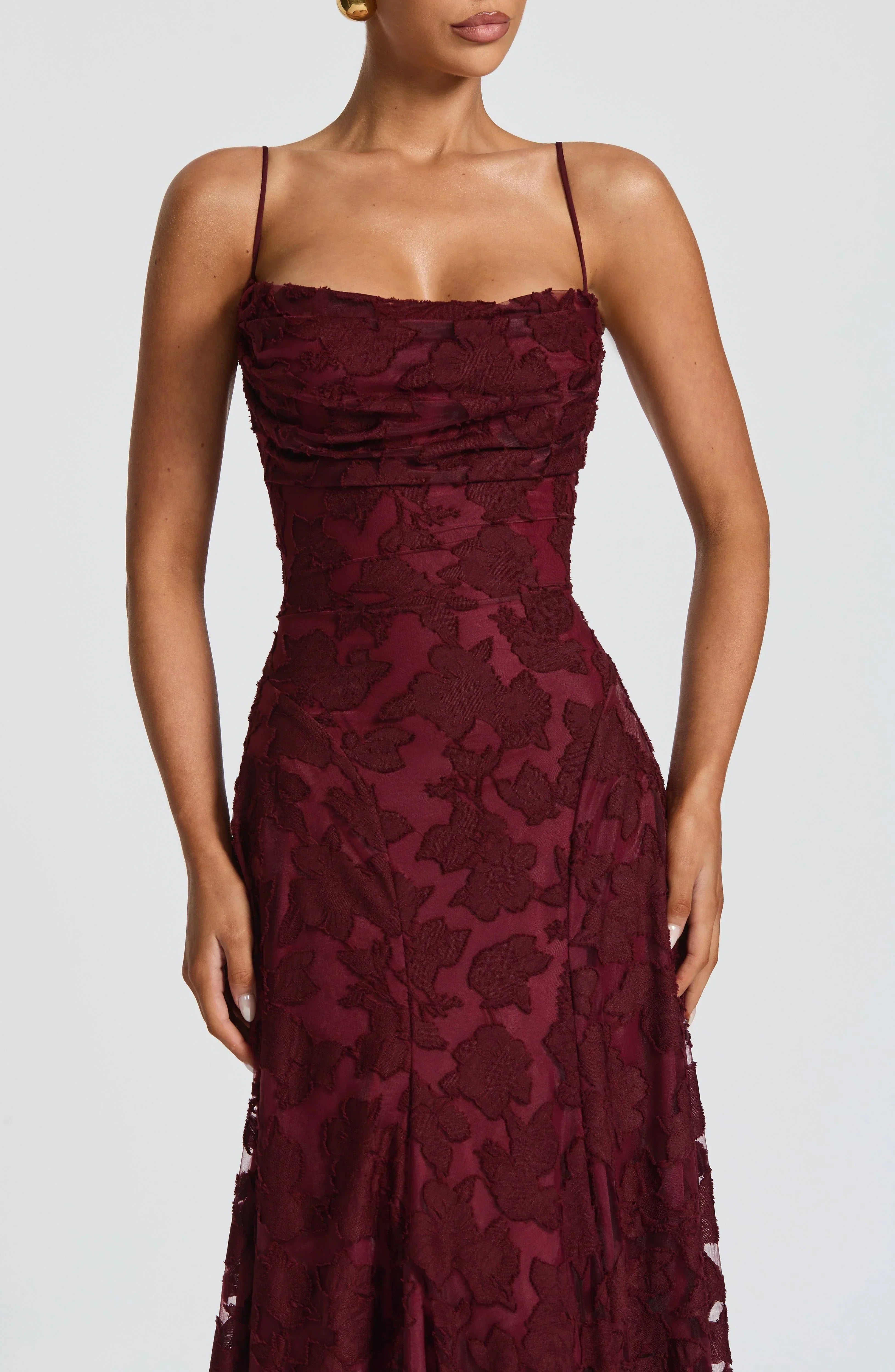 Clara Leon™ | Elegant Maxi Dress