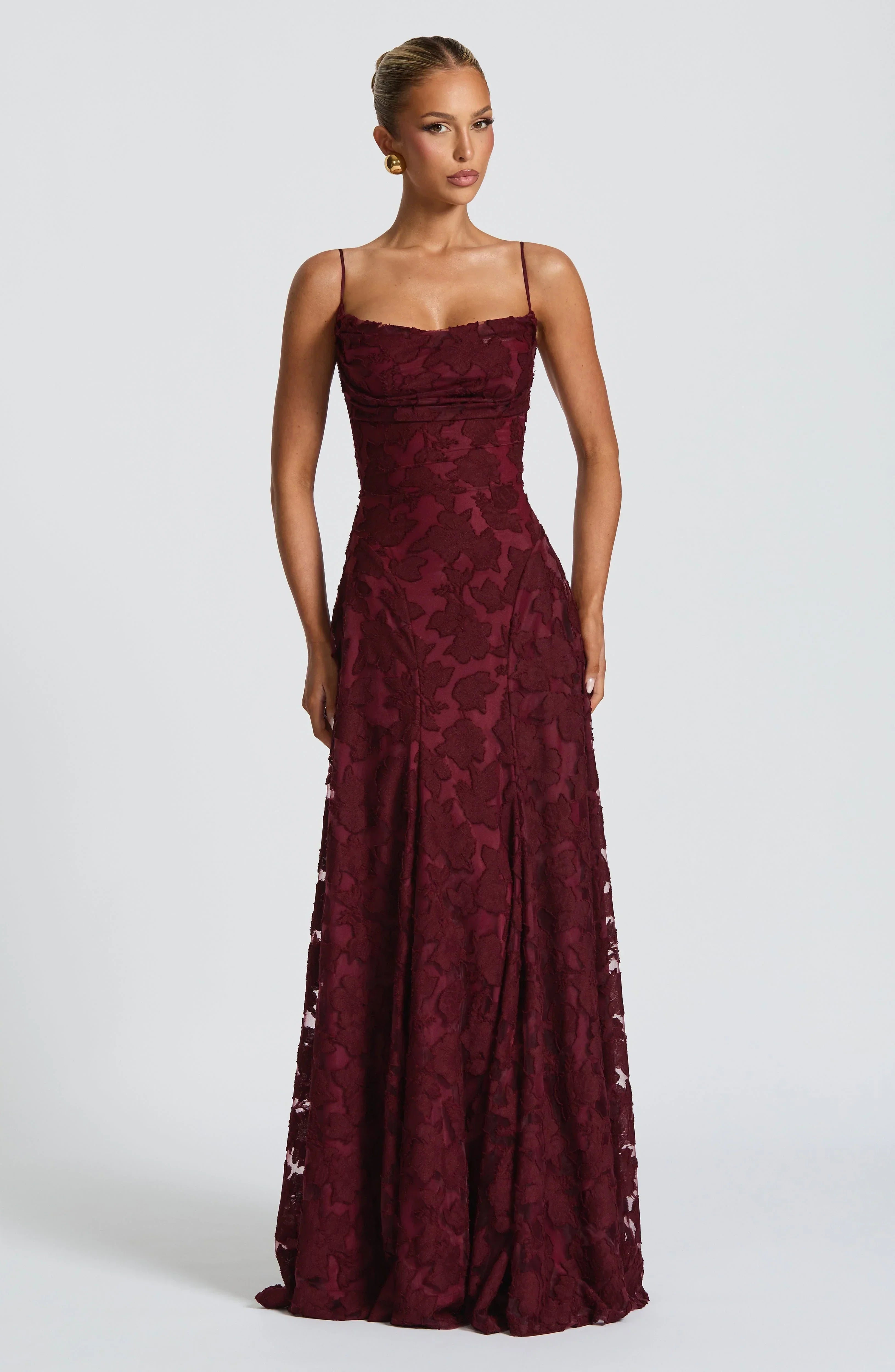 Clara Leon™ | Elegant Maxi Dress