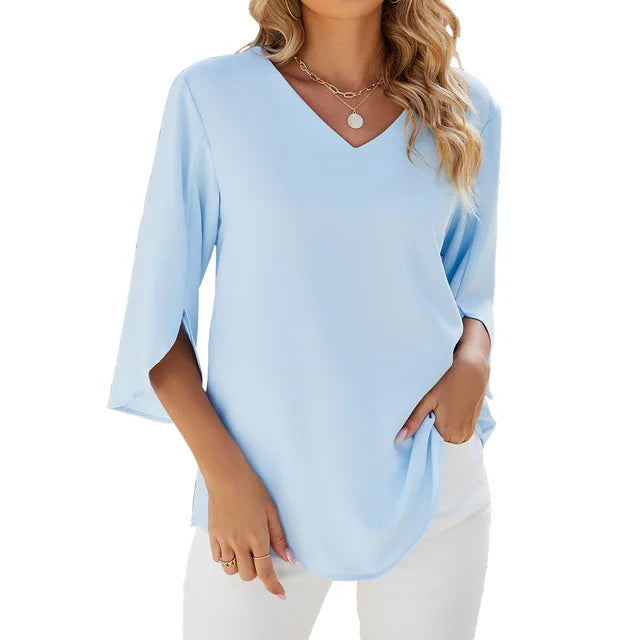 Chloe | V-neck Blouse