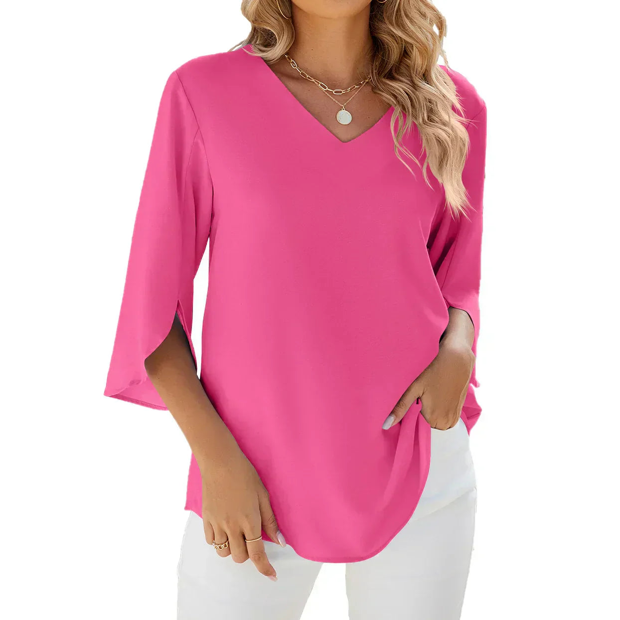 Chloe | V-neck Blouse