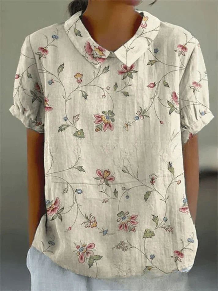 Inga | Stylish Casual Floral Blouse