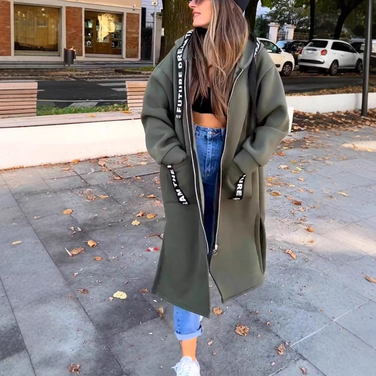 2025 New Arrival Pre-Sale Long Women's Hoodie