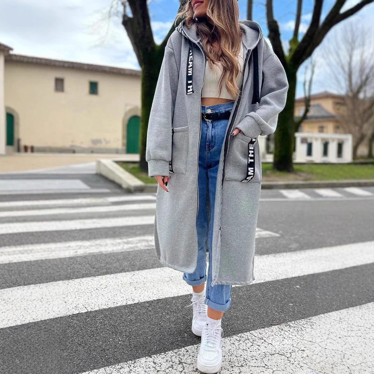 2025 New Arrival Pre-Sale Long Women's Hoodie