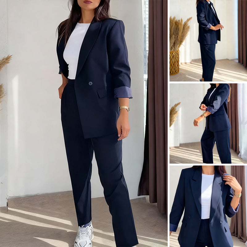 Classic 2-Piece Women's Set – Timeless Elegance, Comfort & Professional Look