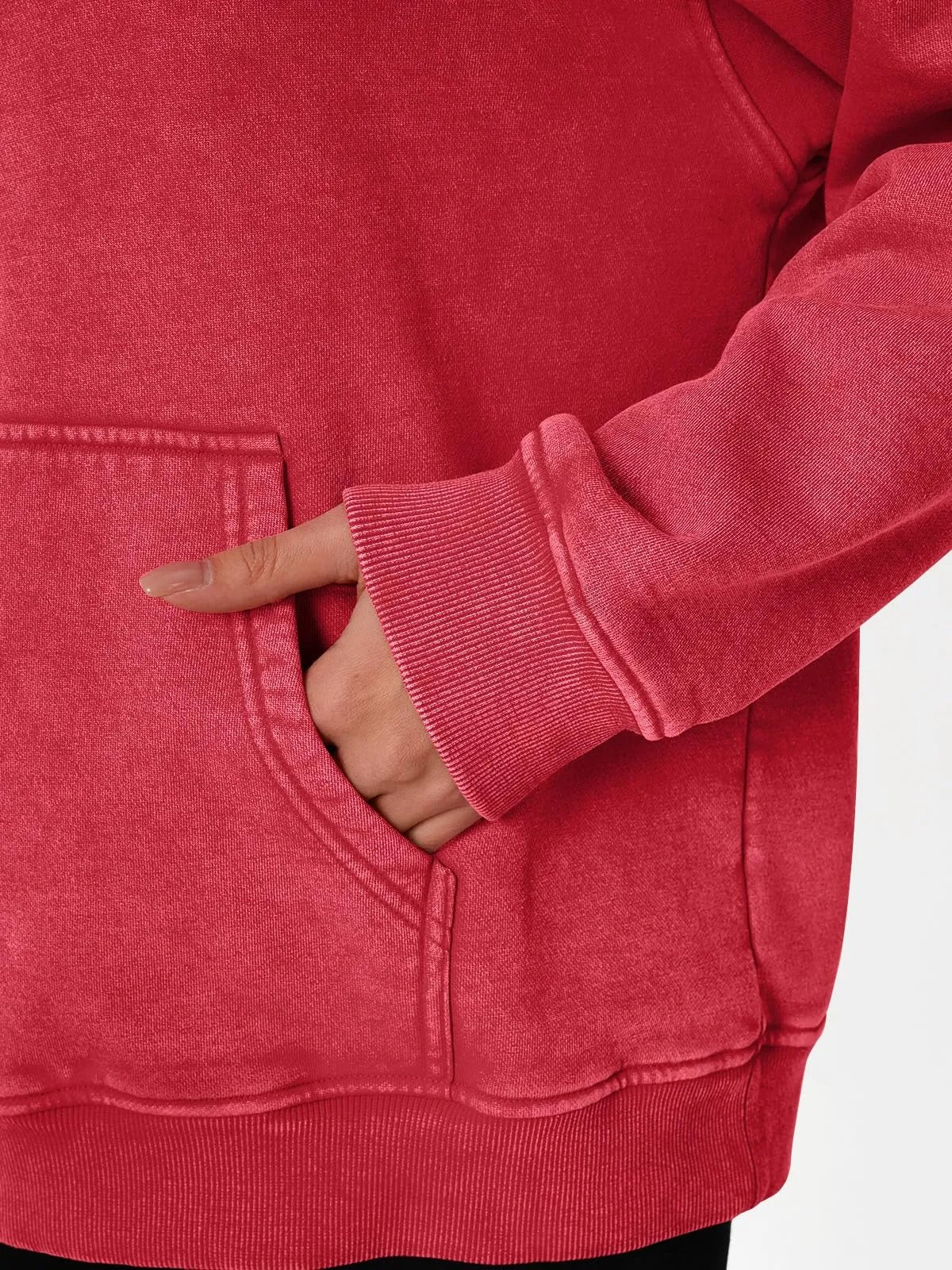 🔥LAST DAY SALE 70% OFF!!💥🎁Womens Acid Wash Hoodie Oversized Long Sleeve Fall Fashion Sweatshirts