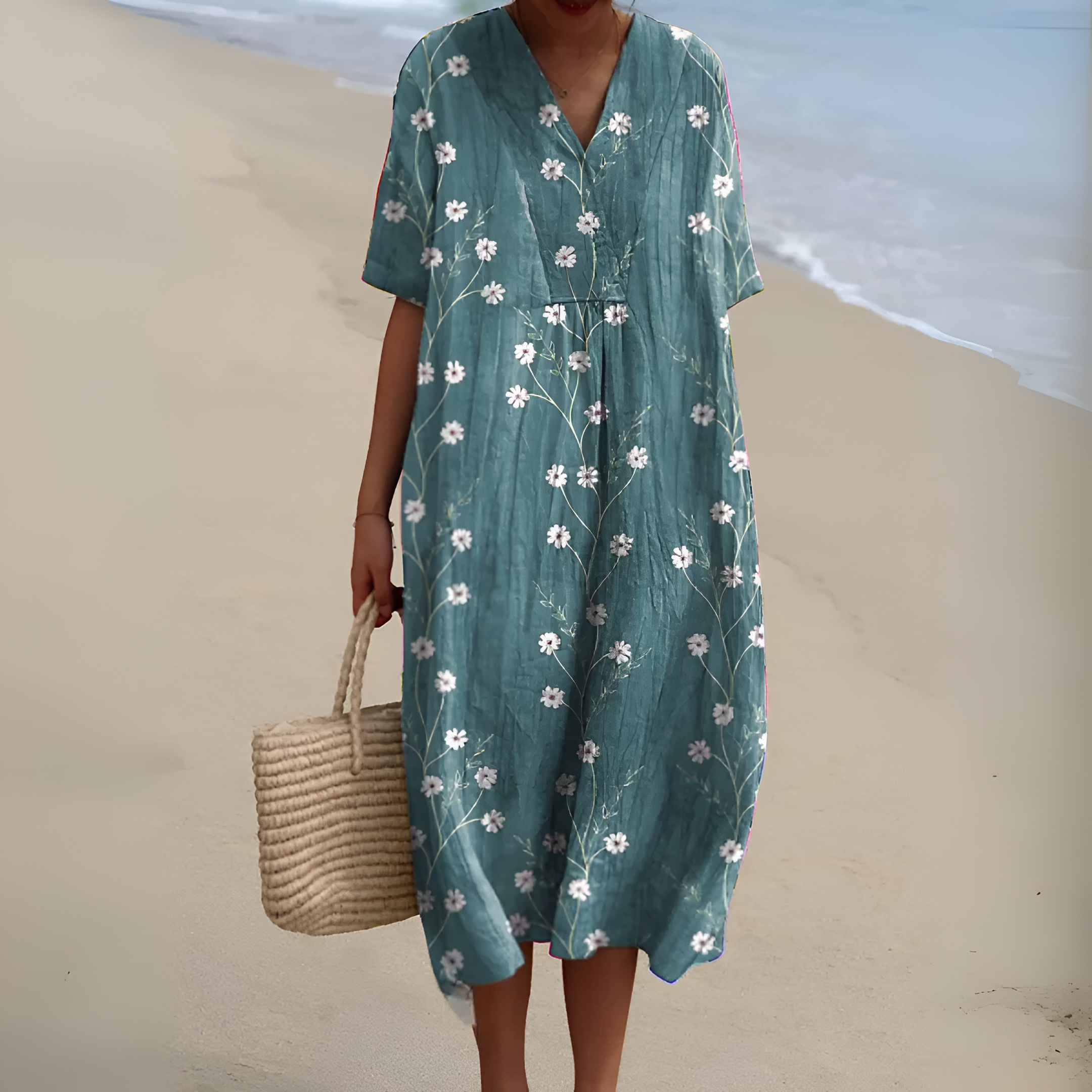 Danielle | Stylish Floral Relaxed Fit Maxi Dress