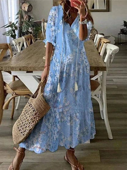 Lorna | Stylish Bohemian Tassel Dress
