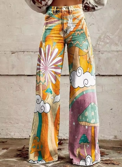 Zora | Wide Leg Denim Jeans