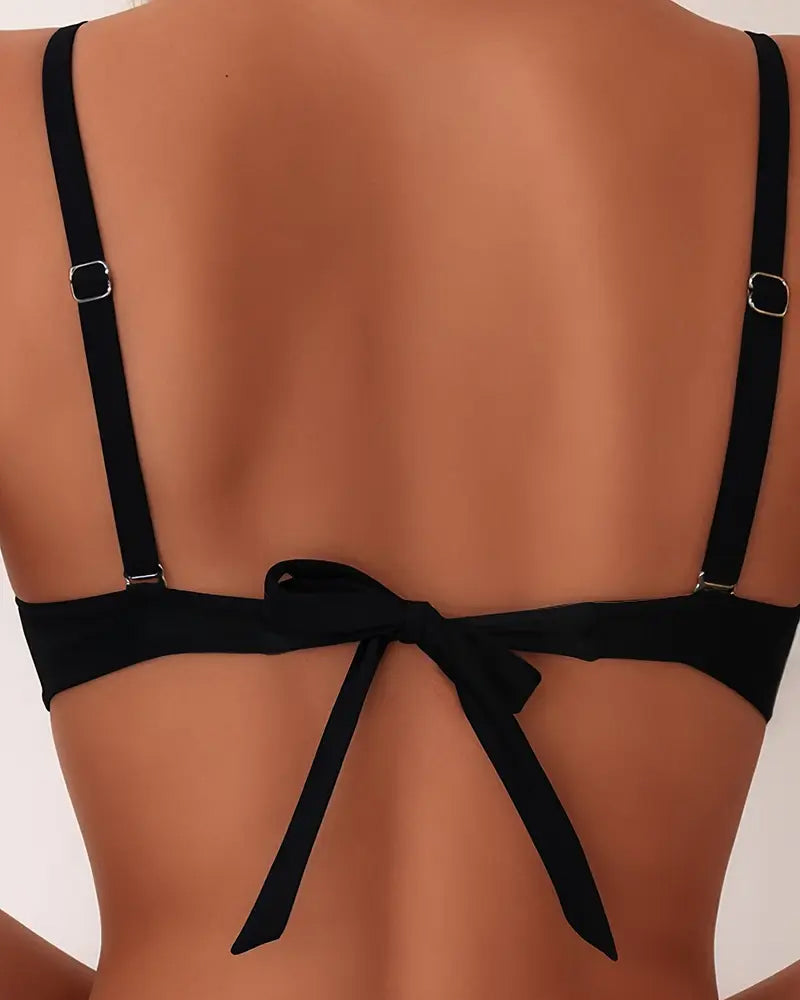 Sexy Backless Bikini Set