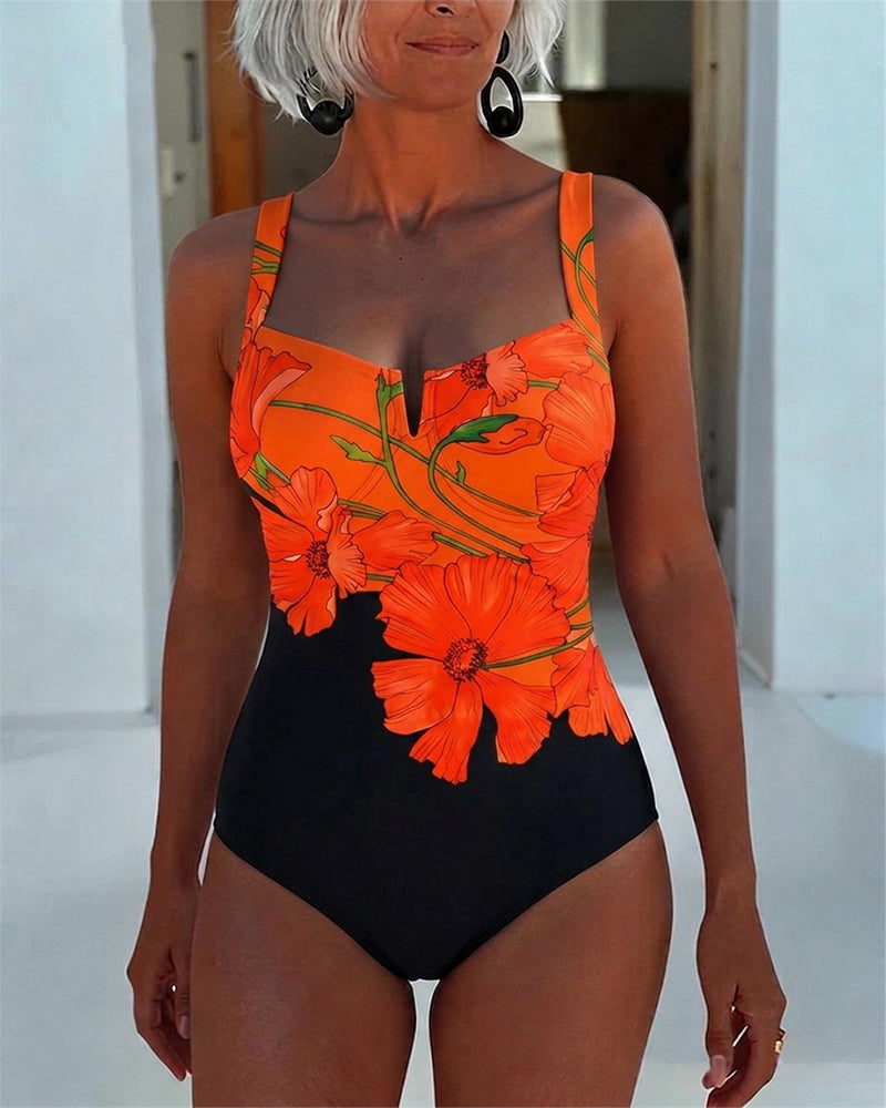 Holiday One Piece Square Neck