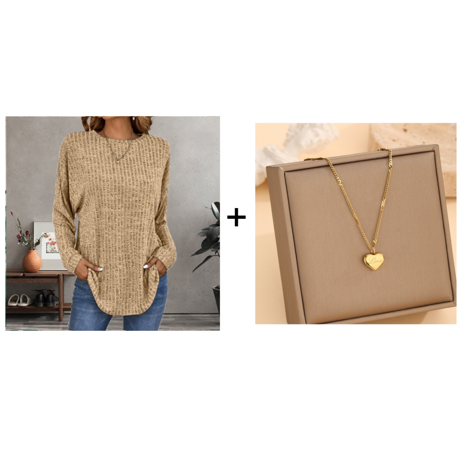 🔥2025 Hot Sale🔥Casual Long Sleeve Top
