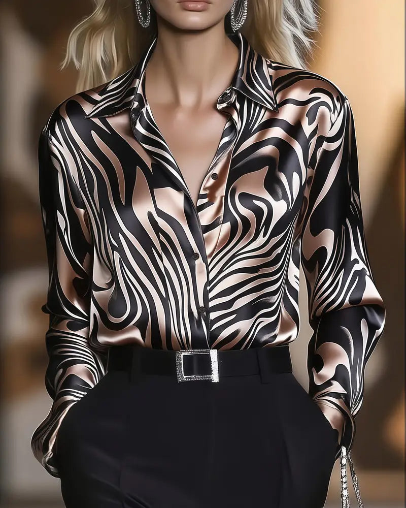 Elegant and Trendy Printed Shirt