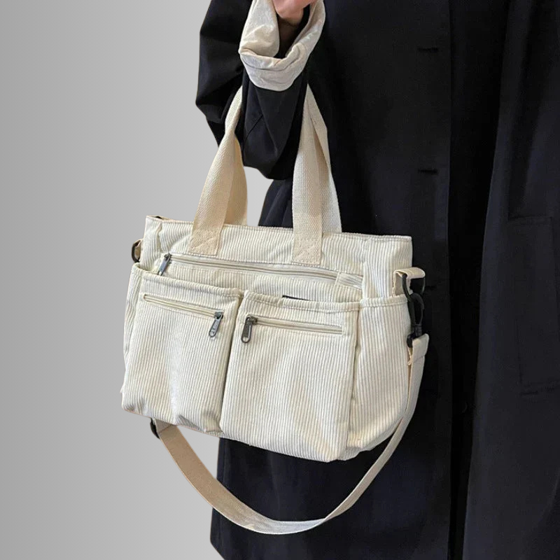 Luna - Urban Cord Tote Bag