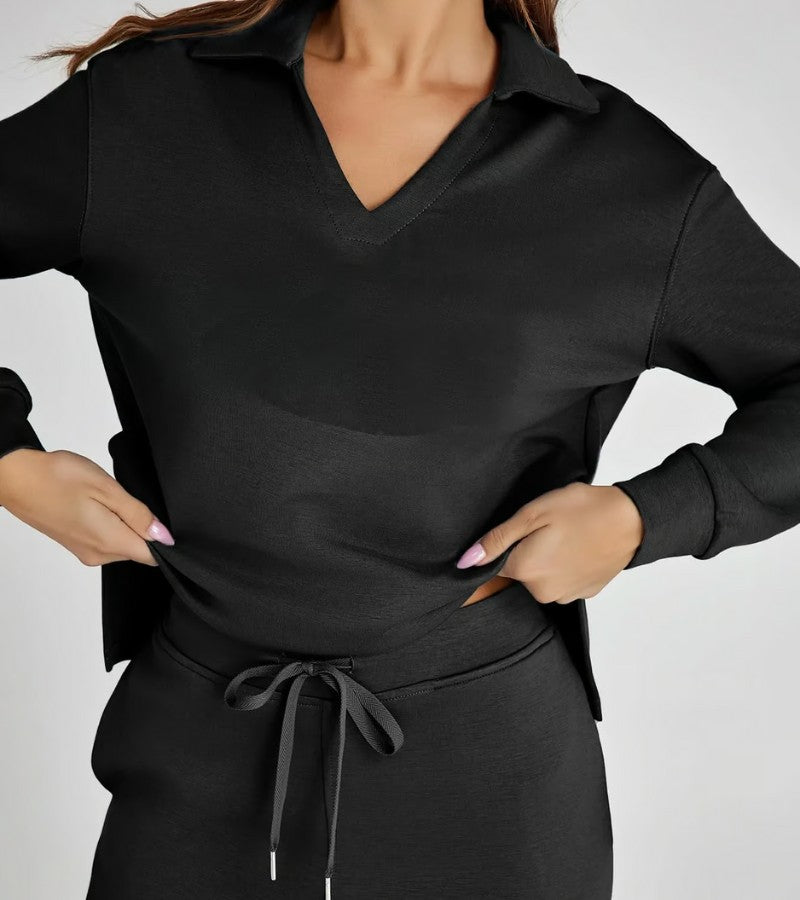 Alivia | Two-Piece Set with Flared Pants