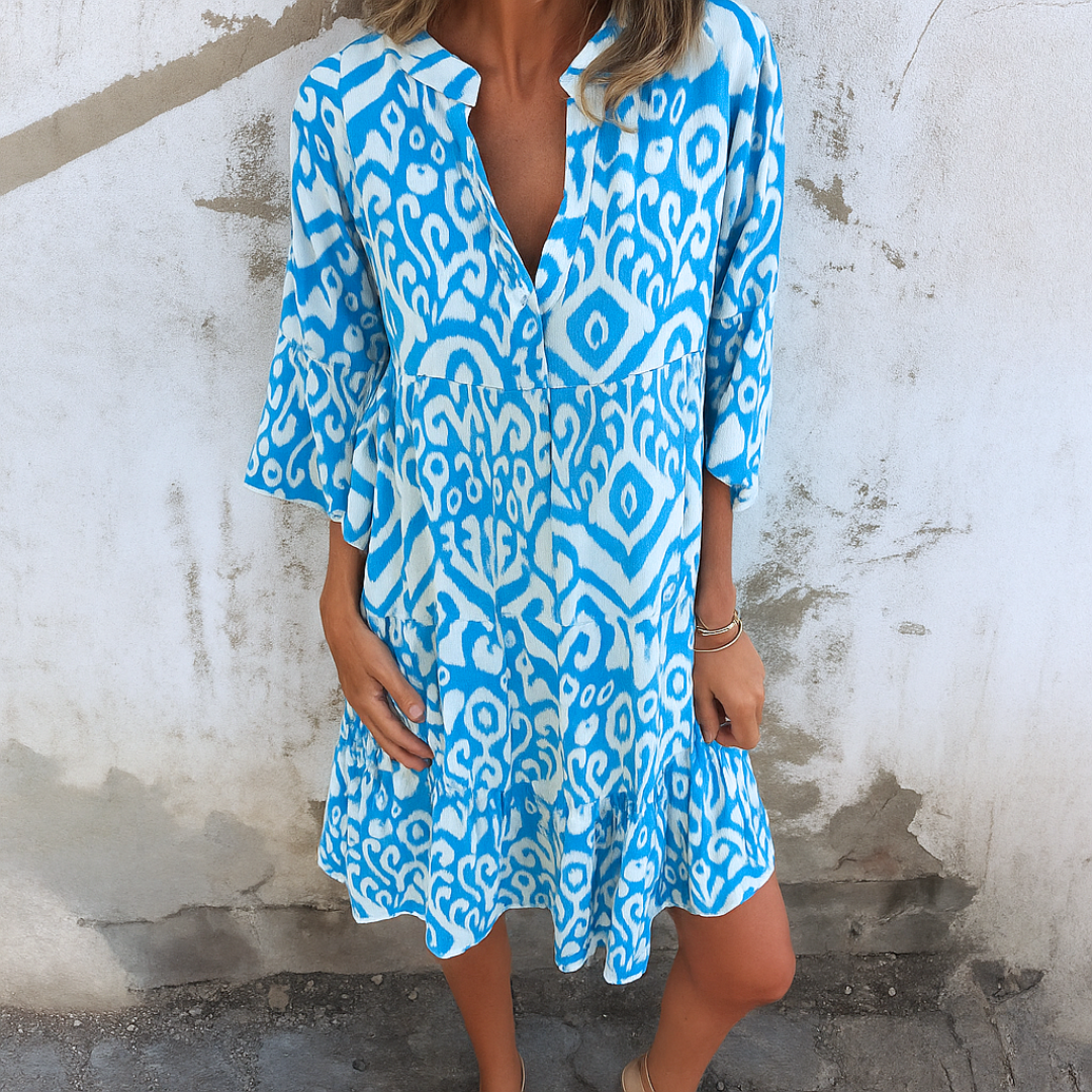 Emily™ | Elegant dress with V-neck