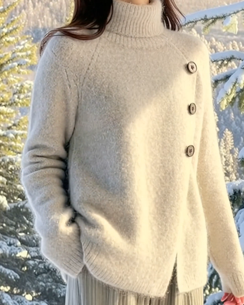 Irregular Design Sweater