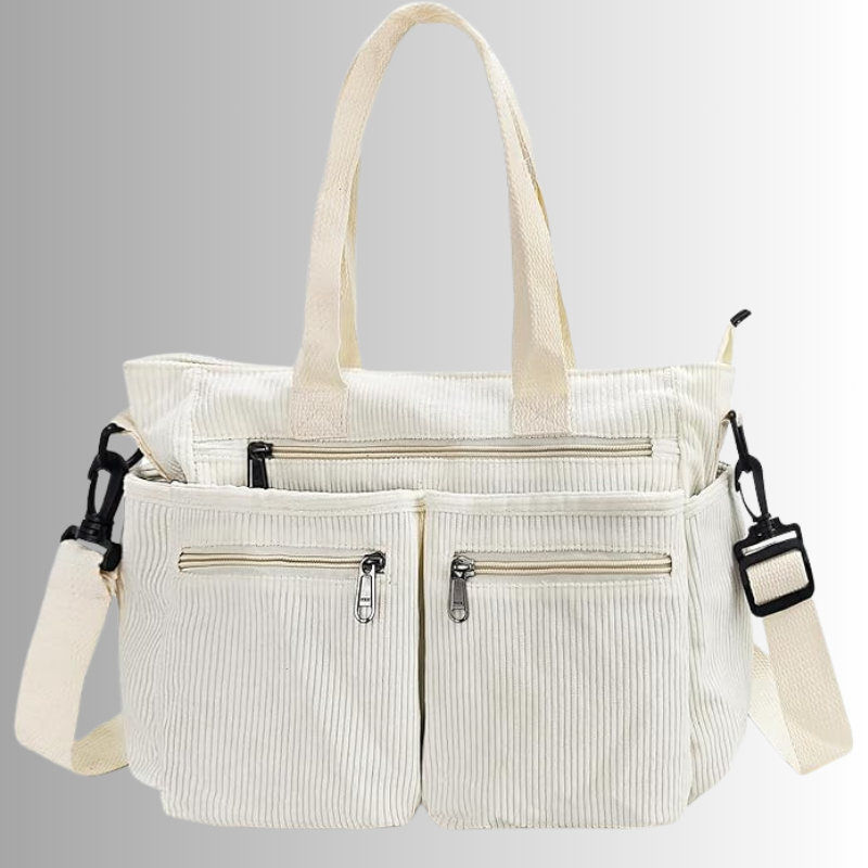 Luna - Urban Cord Tote Bag