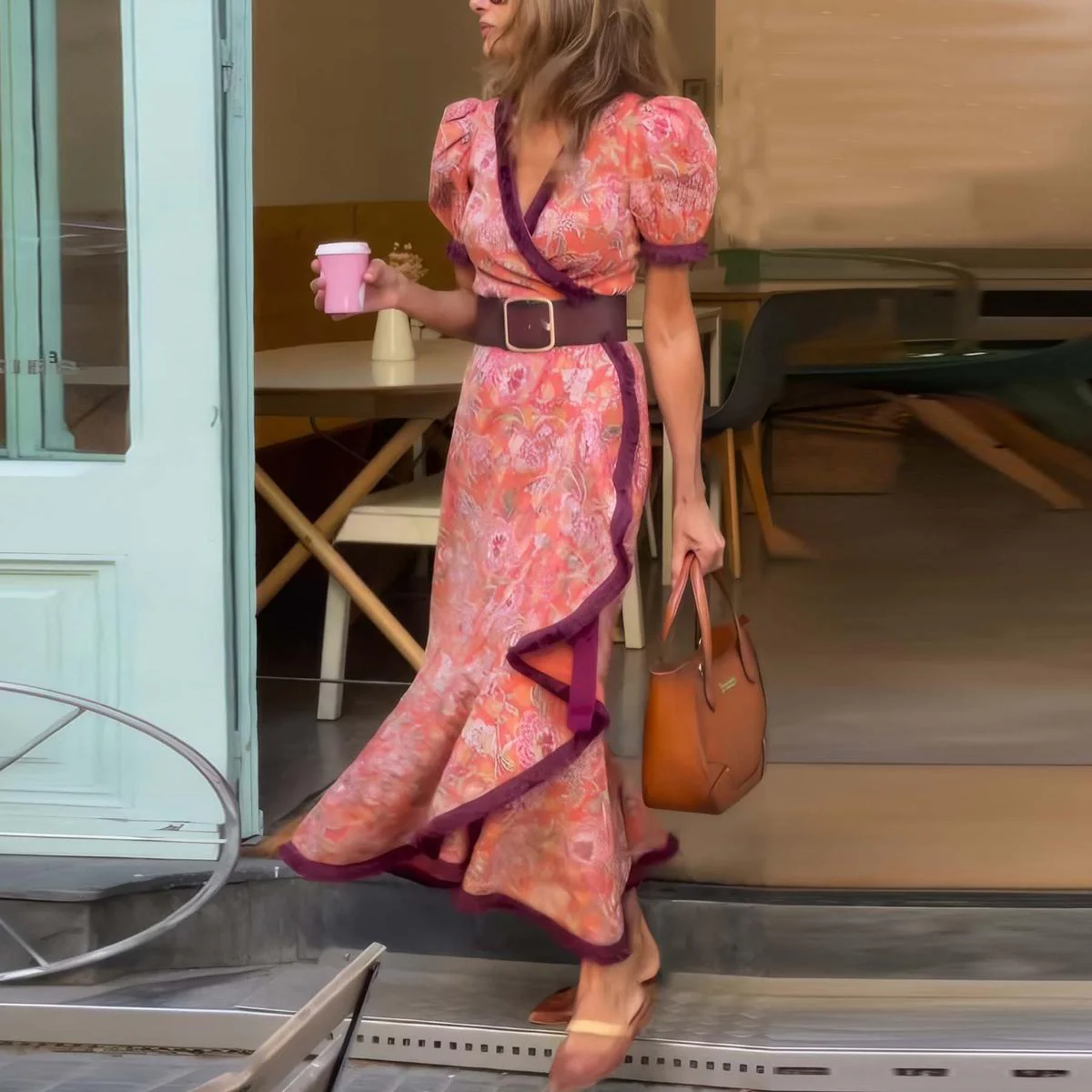 Alexa | Stylish Casual Wrap Maxi Dress