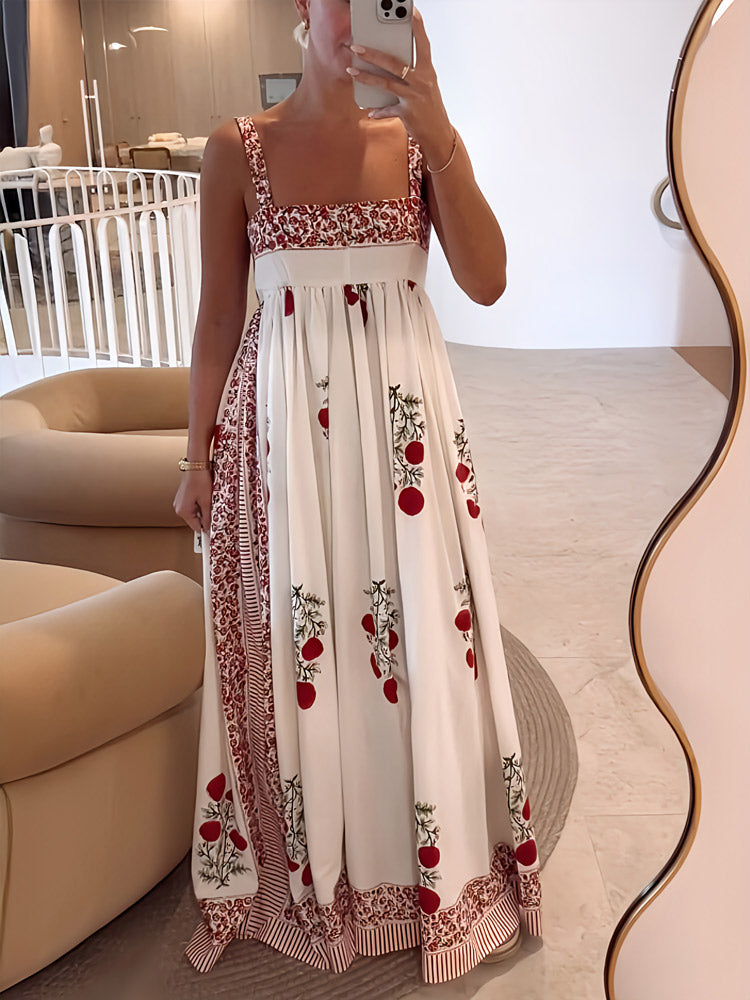 Felicia | Cherry Print Summer Dress