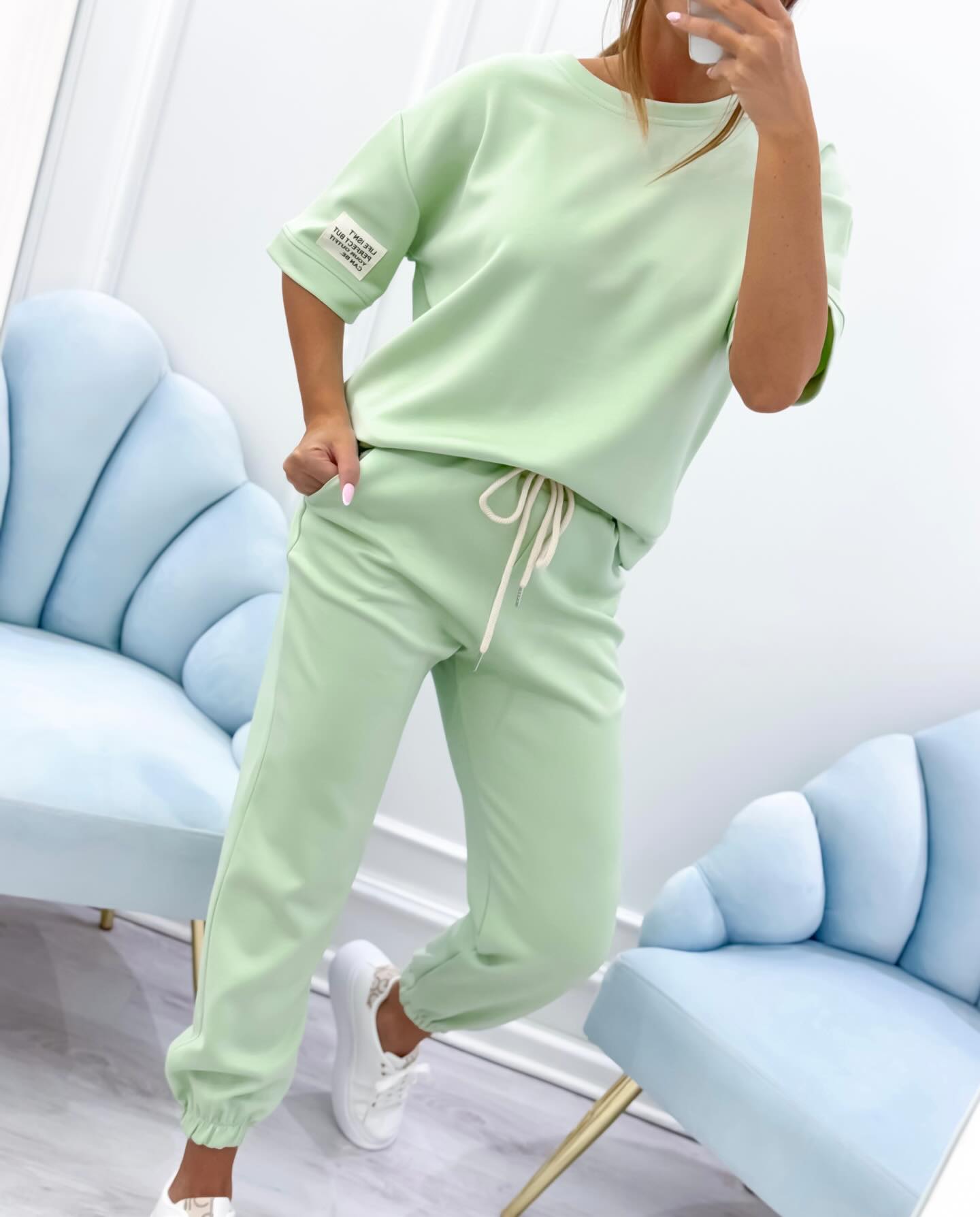 Elise™ | Short Sleeve Lounge Set