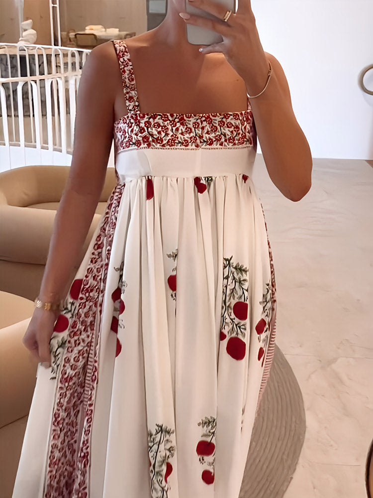 Felicia | Cherry Print Summer Dress