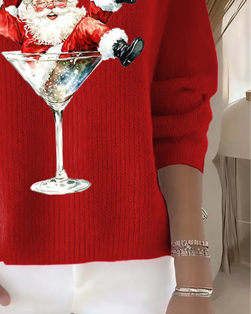 Christmas Sweater with Turtleneck