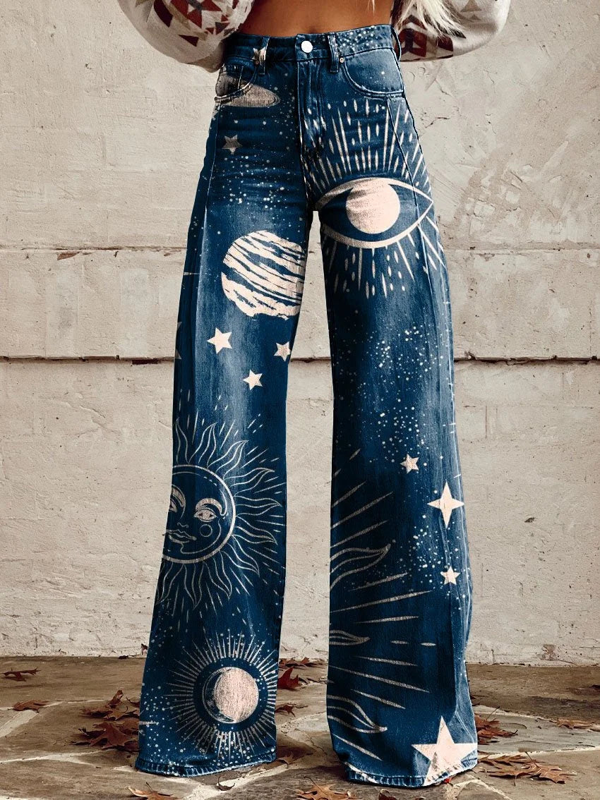 Donna | High-Waist Cosmic Wide Jeans
