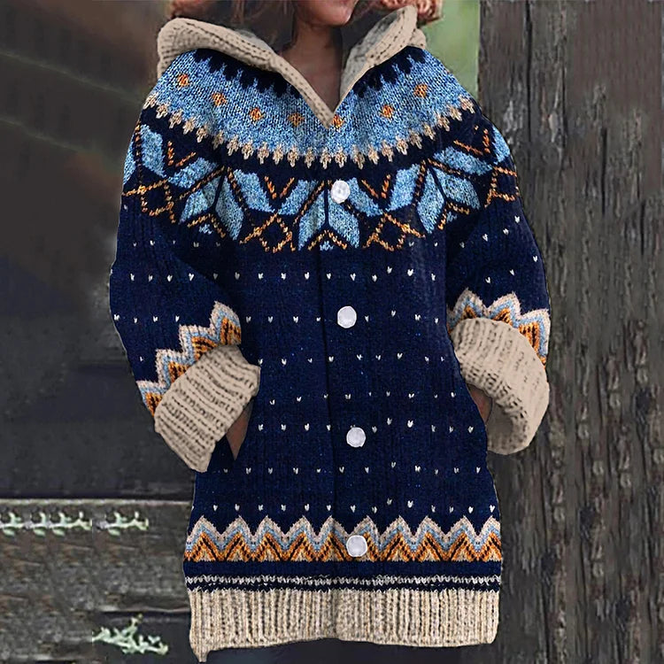 Valentina™ - Knitted cardigan in wool