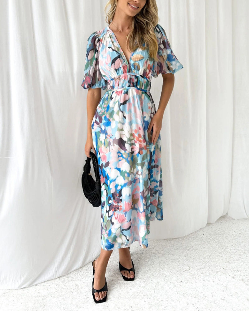 Alicia | Elegant Summer Maxi Dress