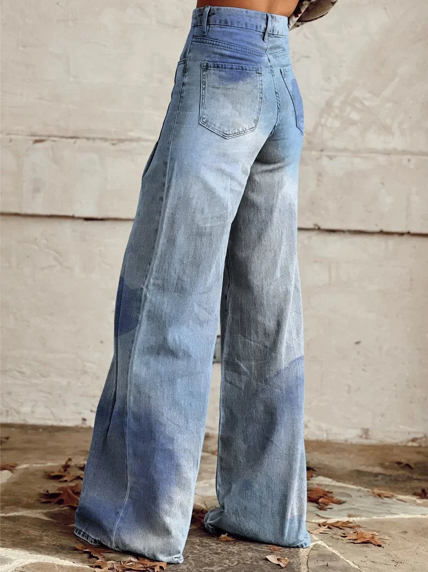 Marissa | Casual Relaxed Wide-Leg Jeans