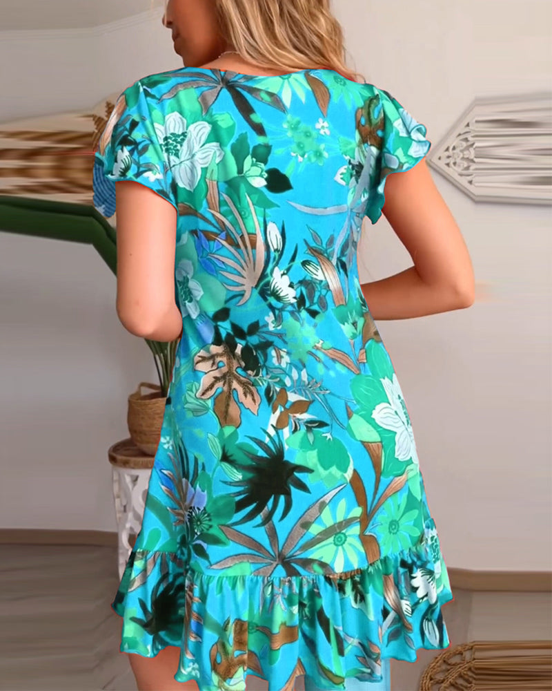Bethany | Vibrant Floral Summer Dress