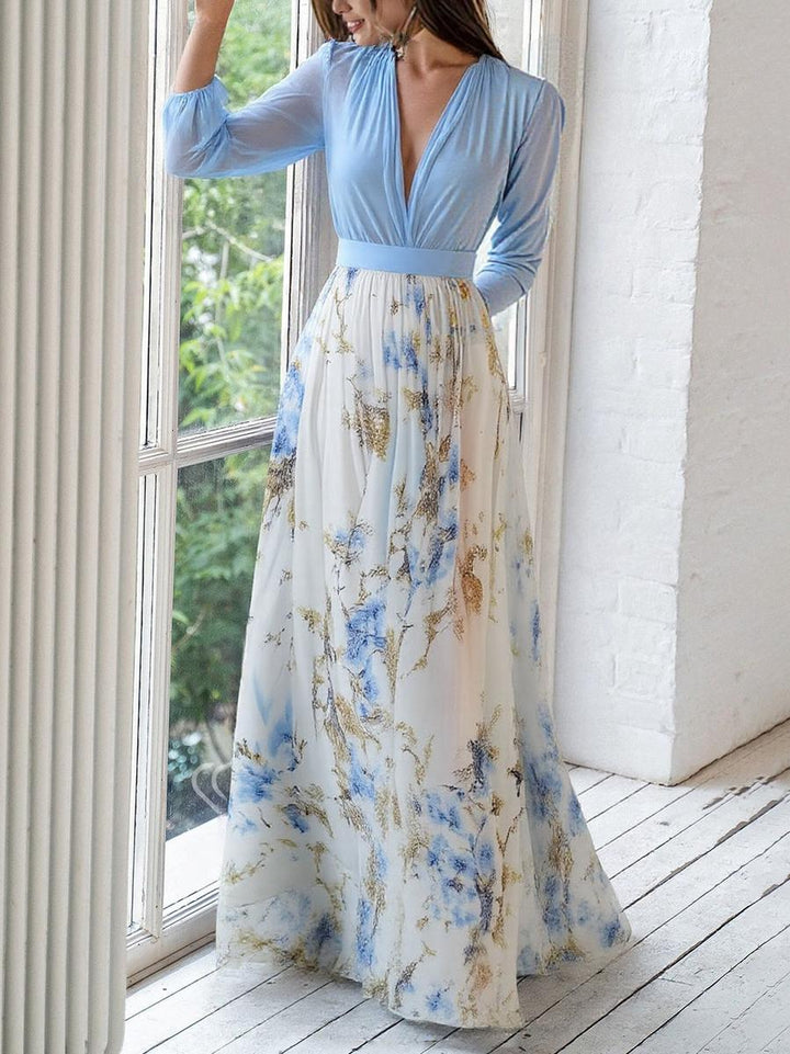 Alicia | Elegant Flowy Maxi Dress