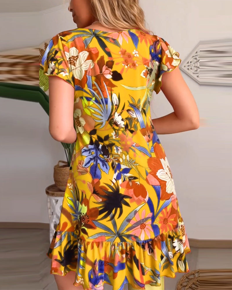 Bethany | Vibrant Floral Summer Dress